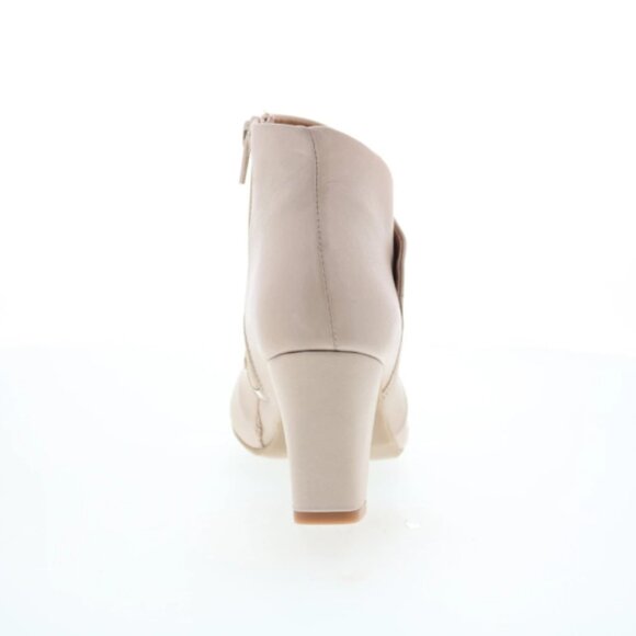 NEW MIZ MOOZ Made In Portugal Leather Haydin Booties in cream for women 825 6m3 - Picture 7 of 8